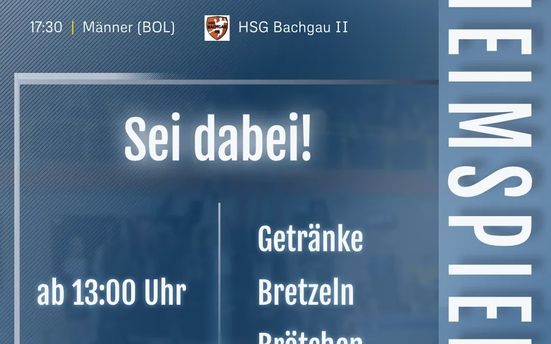 Heimspieltag der Aktiven